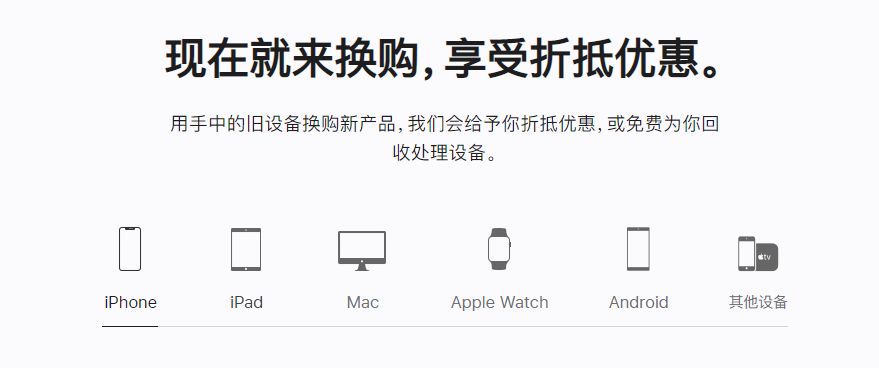 福清苹果手机维修分享iPhone以旧换新的去处 